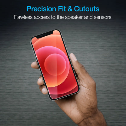 Naztech Intellishield HD Tempered Glass 25Pc Set for the Iphone 12 Mini