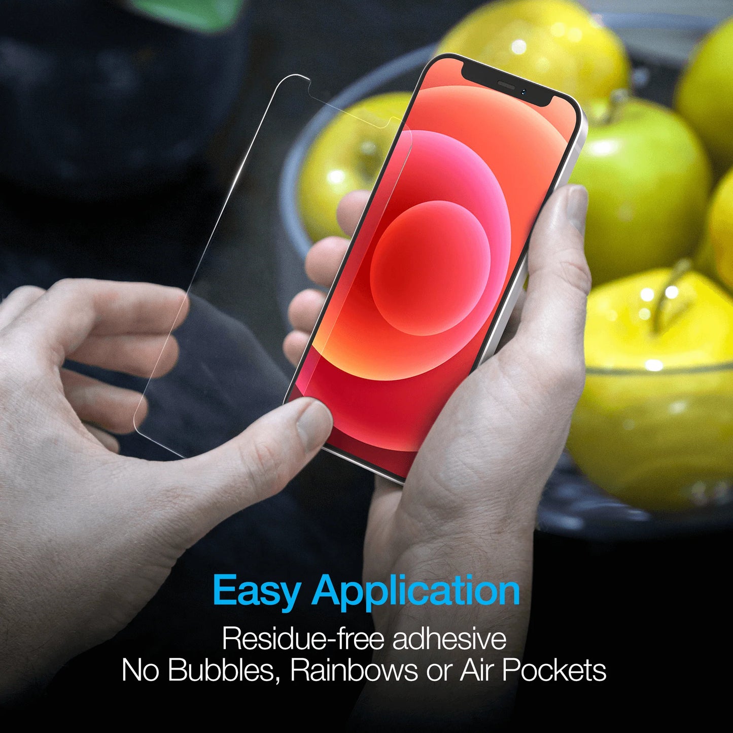 Naztech Intellishield HD Tempered Glass 25Pc Set for the Iphone 12 Mini