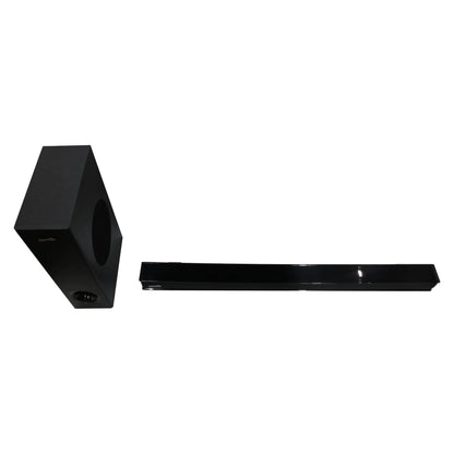 Supersonic 35" Optical Bluetooth Soundbar and Subwoofer with Large LED Display (SC-1422SBW)