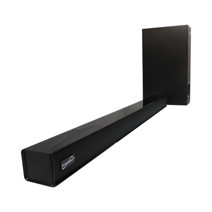 Supersonic 35" Optical Bluetooth Soundbar and Subwoofer with Large LED Display (SC-1422SBW)