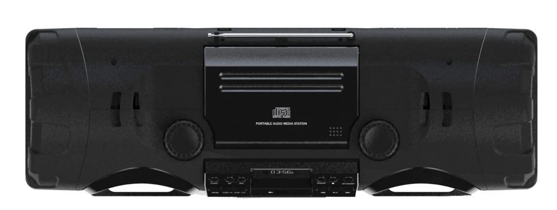Naxa MP3 & CD Bass Reflex Boombox & PA System with Bluetooth (NPB-262)